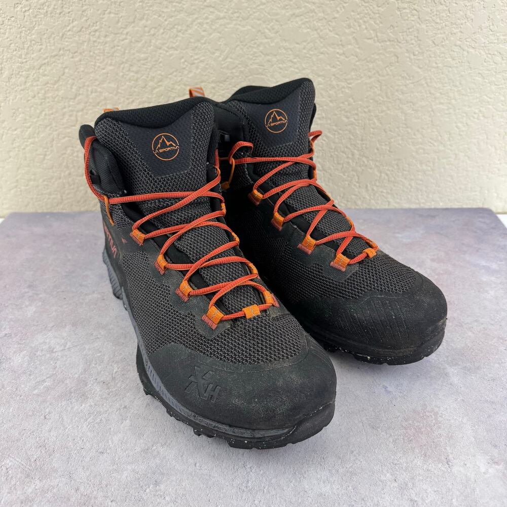 La Sportiva TX Hike Mid GTX Boots Mens Size 11.5 Black Gore-Tex Vibram Hiking